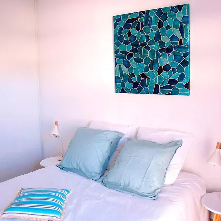 Spacieux T3, Sejour Climatise, Classe 4etoiles A 50m Des Plages Dans De Standing Protegee Apartment